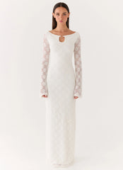 Theresea Maxi Dress - White