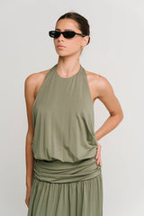 Mia Halter Maxi Dress