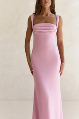 Spring In The Clouds Maxi Dress Lilac
