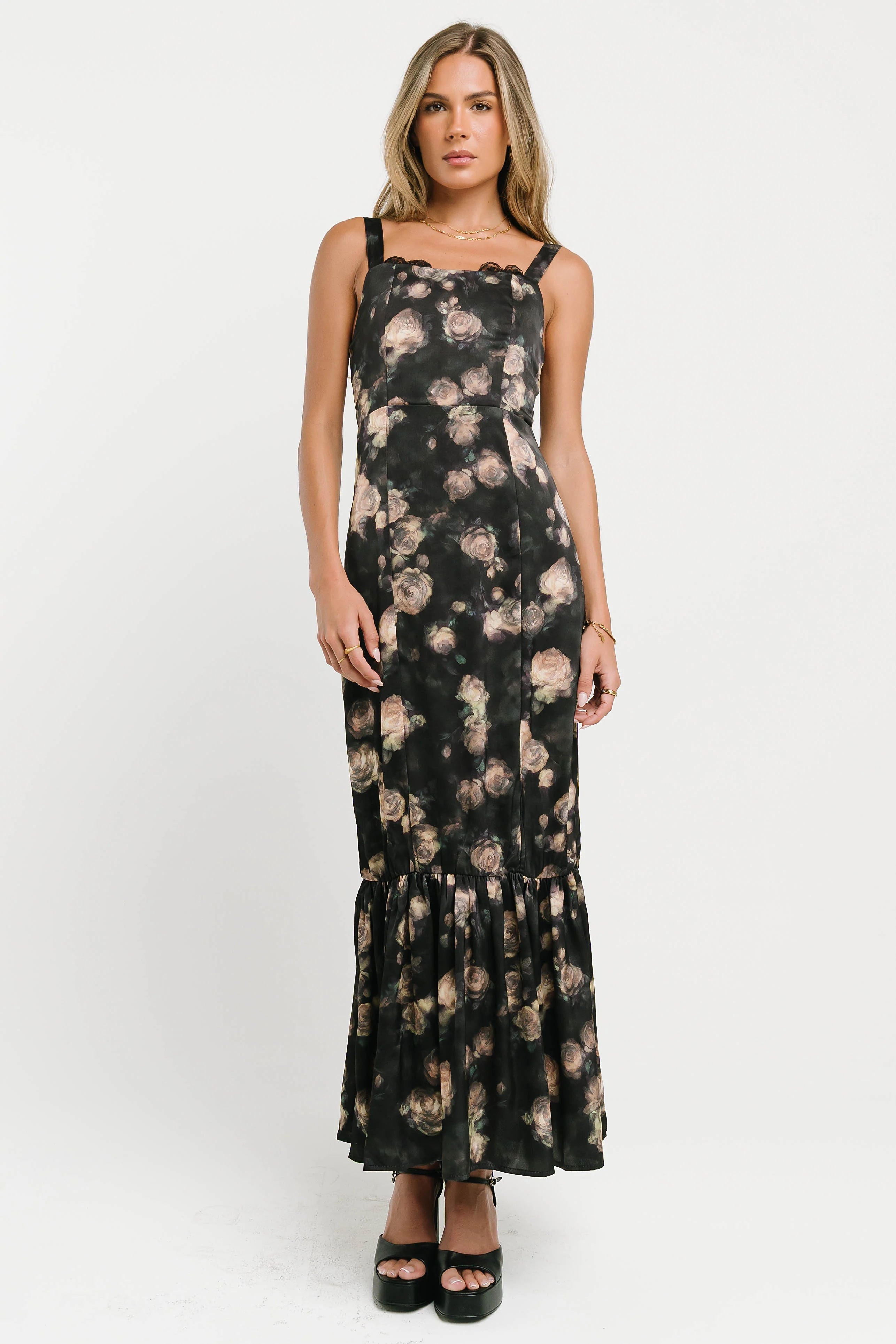 Lyla Floral Midi Dress