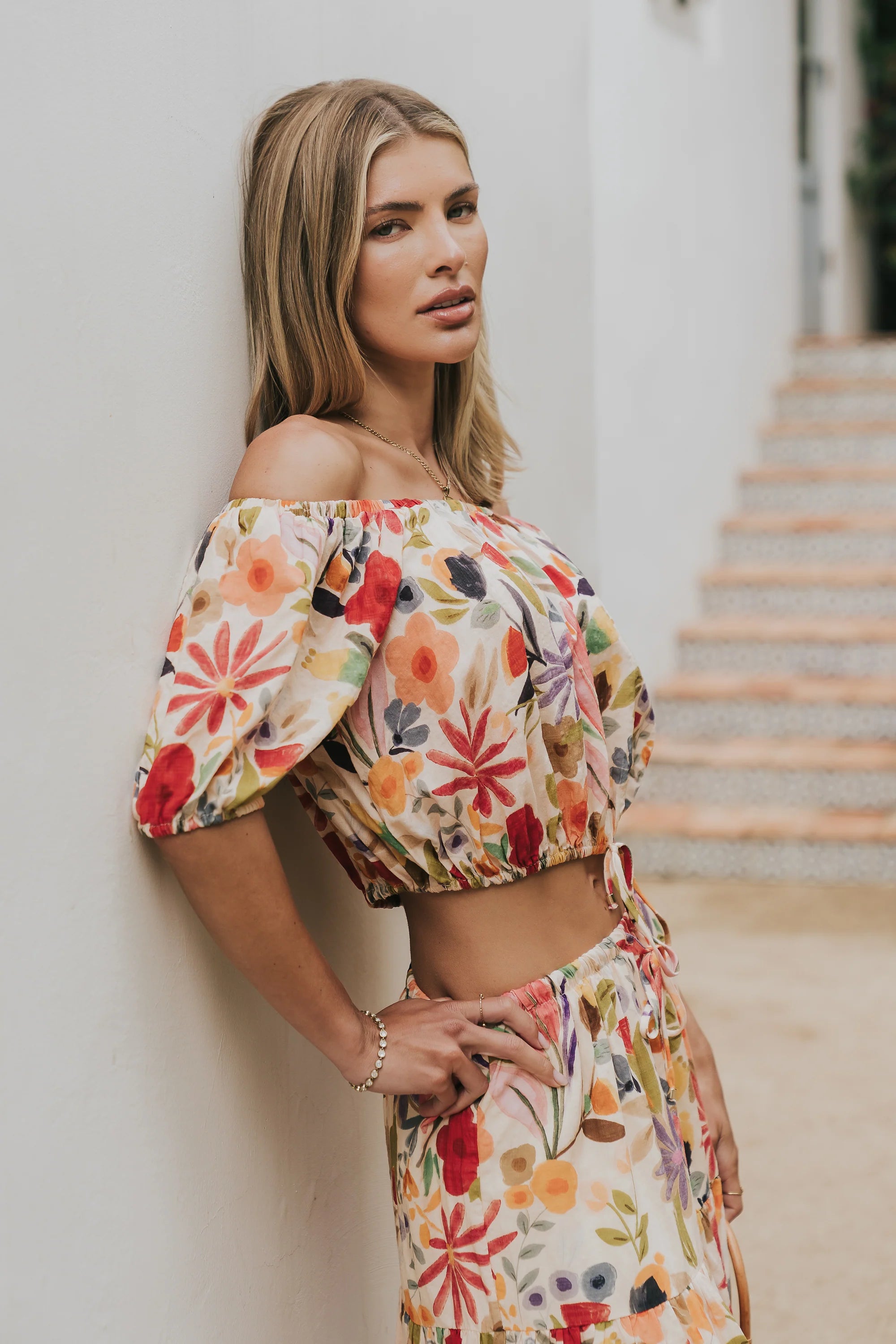 Clarise Floral Blouse - FINAL SALE