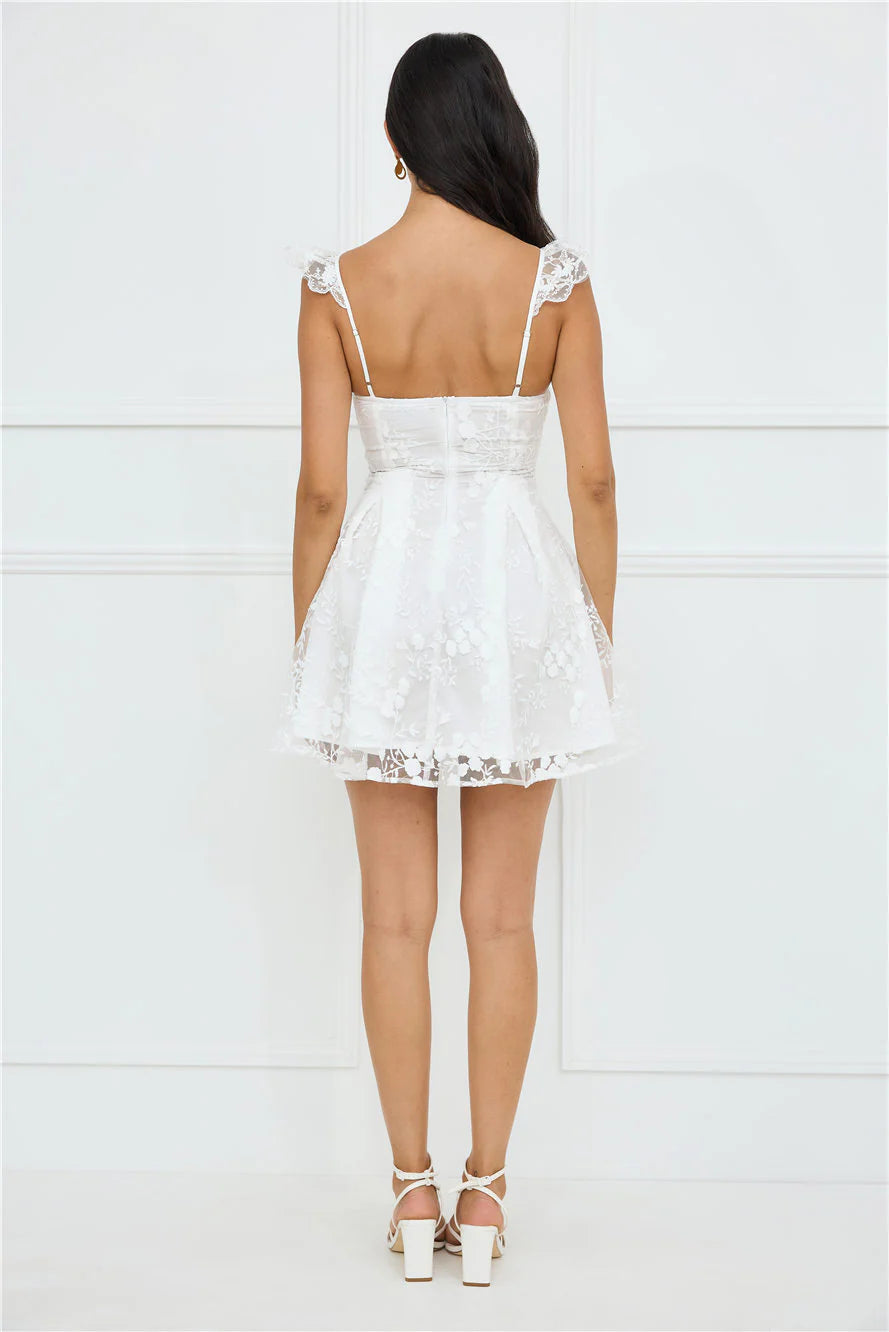 Indy Mini Dress White
